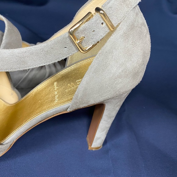 J.Crew: Grey suede D’Orsays, size 10, great condition - Picture 4 of 7